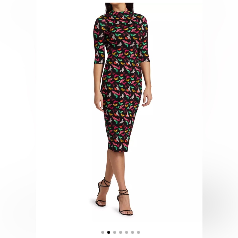 Alice + Olivia Delora Butterfly Dress
